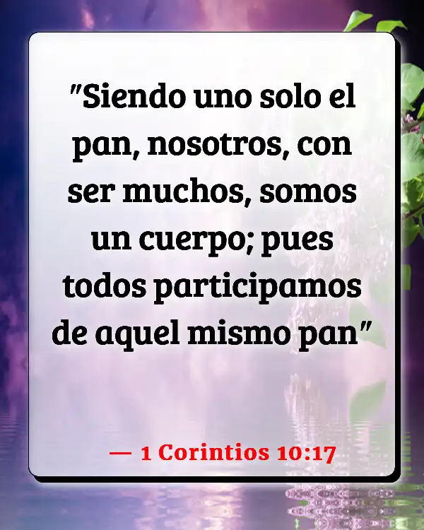 Versículos De La Biblia Partes del cuerpo (1 Corintios 10:17)