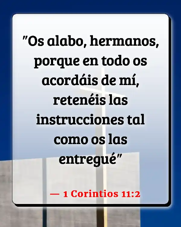 Versículos De La Biblia Acceso (1 Corintios 11:2)