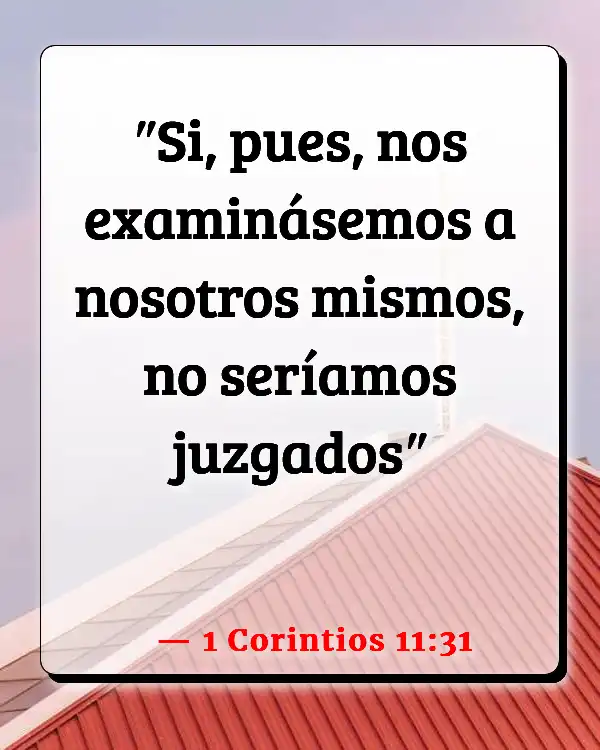 Versículos De La Biblia Acceso (1 Corintios 11:31)