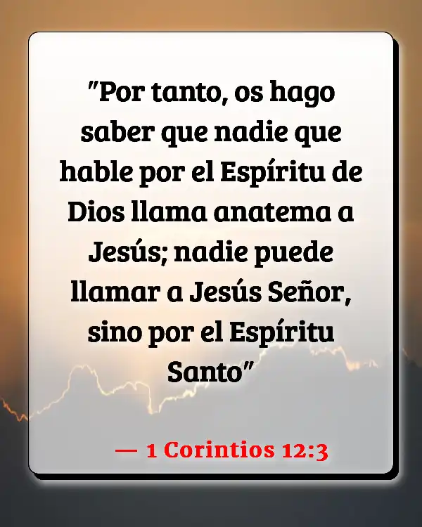 Versículos De La Biblia Partes del cuerpo (1 Corintios 12:3)