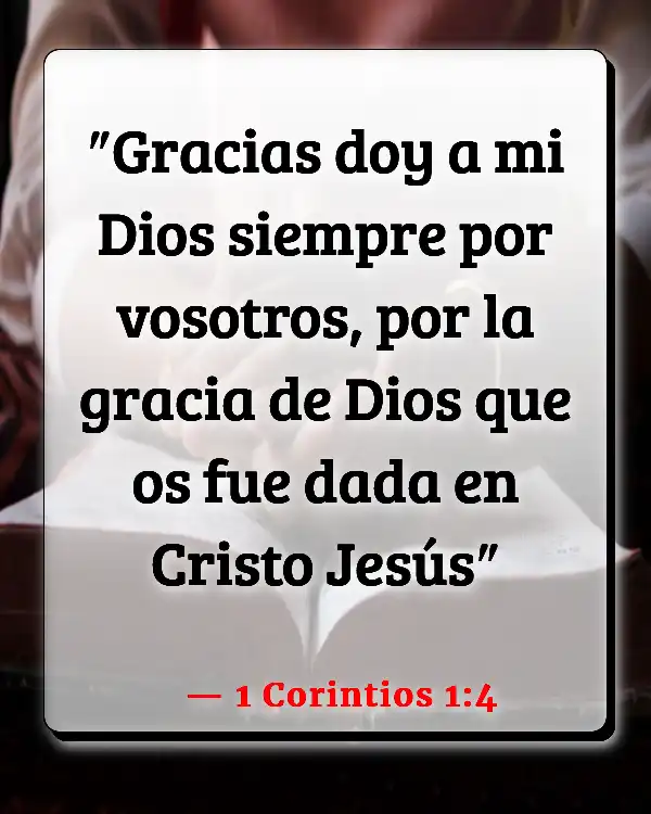 Versículos De La Biblia Parayer (1 Corintios 1:4)