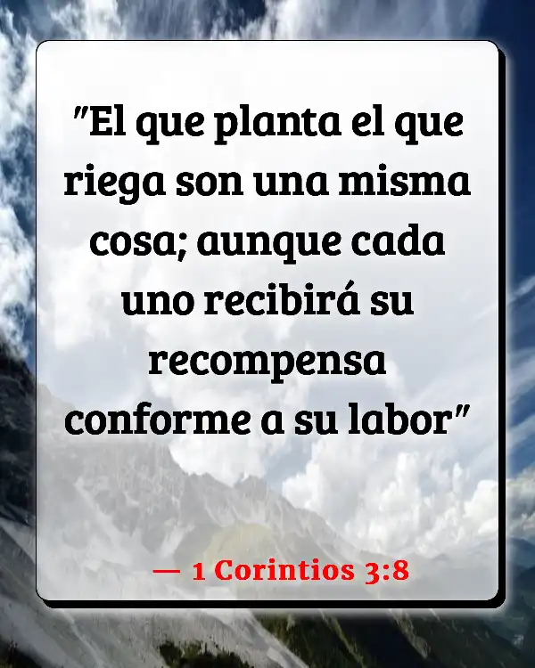 Versículos De La Biblia Abundante (1 Corintios 3:8)
