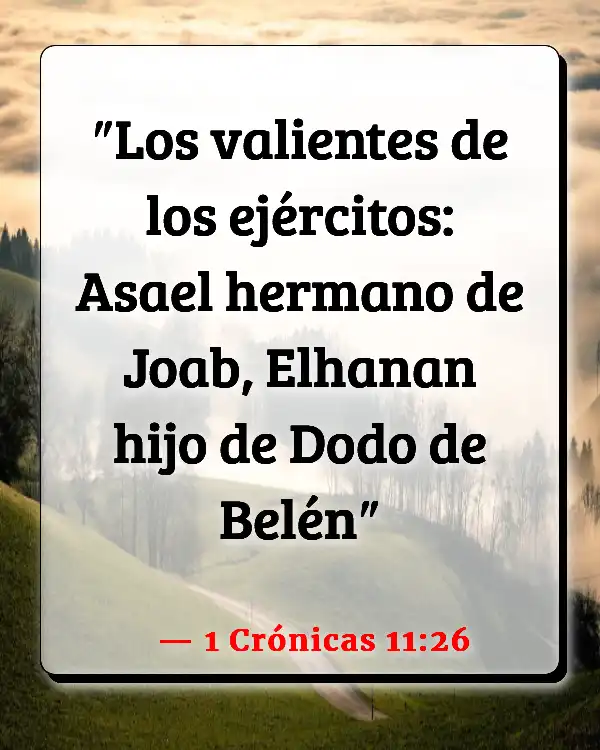 Versículos De La Biblia   	Belén  (1 Crónicas 11:26)