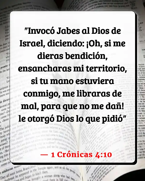 Versículos De La Biblia Dolor personal (1 Crónicas 4:10)