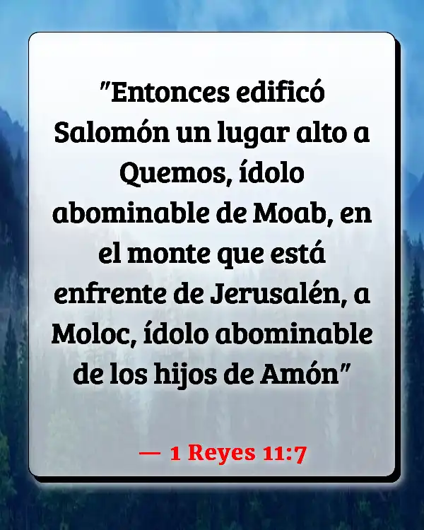 Versículos De La Biblia   	Abominación  (1 Reyes 11:7)