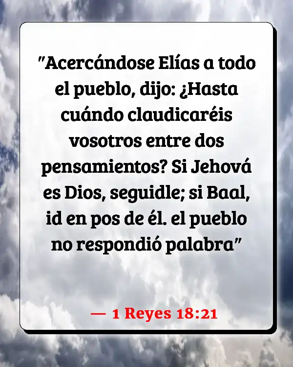 Versículos De La Biblia   	Baal  (1 Reyes 18:21)