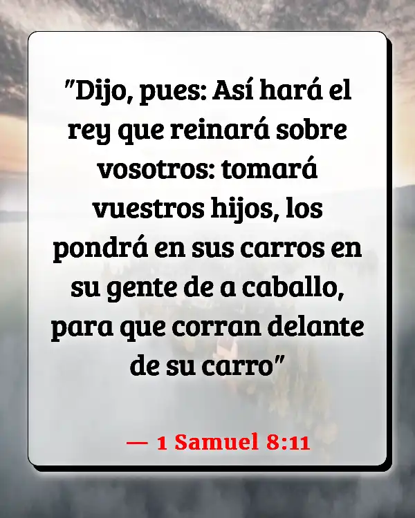 Versículos De La Biblia Oficiales de policía (1 Samuel 8:11)