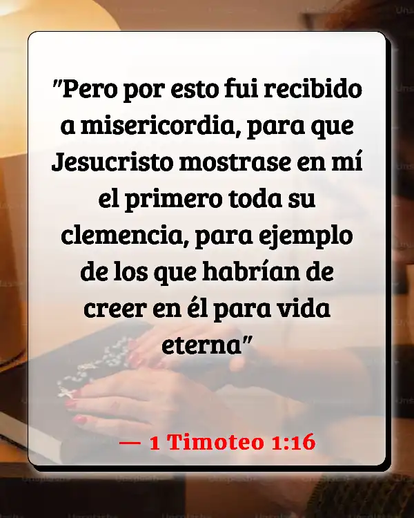 Versículos De La Biblia Paciente (1 Timoteo 1:16)