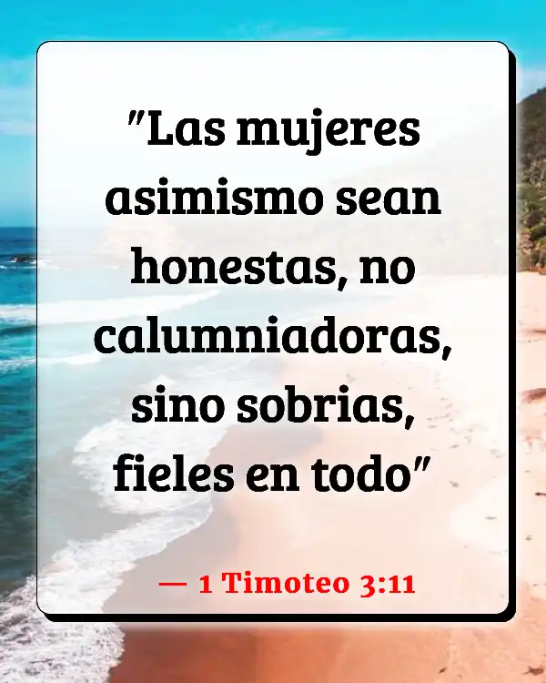 Versículos De La Biblia Capataz (1 Timoteo 3:11)