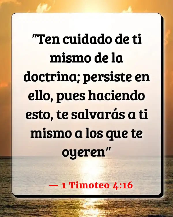 Versículos De La Biblia   	Abstenerse de carne  (1 Timoteo 4:16)