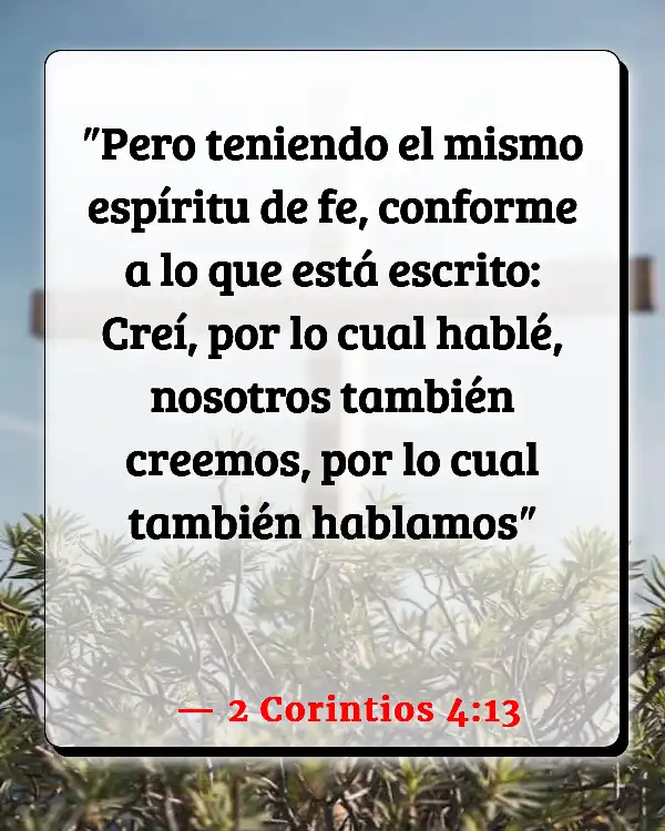 Versículos De La Biblia   	Ungiendo tu hogar  (2 Corintios 4:13)