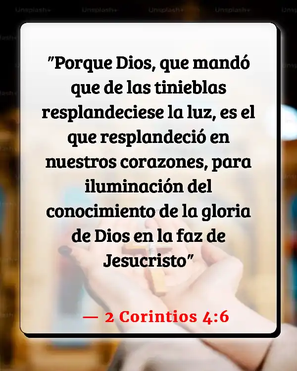 Versículos De La Biblia   	Agismo  (2 Corintios 4:6)