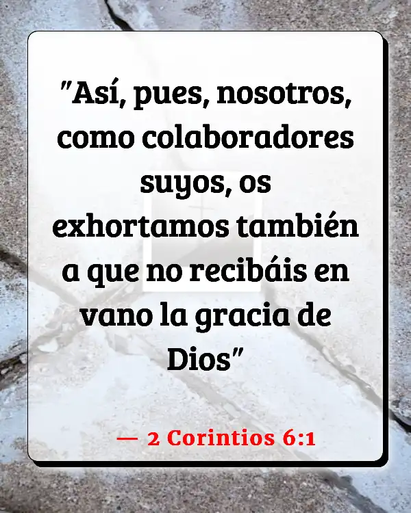 Versículos De La Biblia Camaradería (2 Corintios 6:1)
