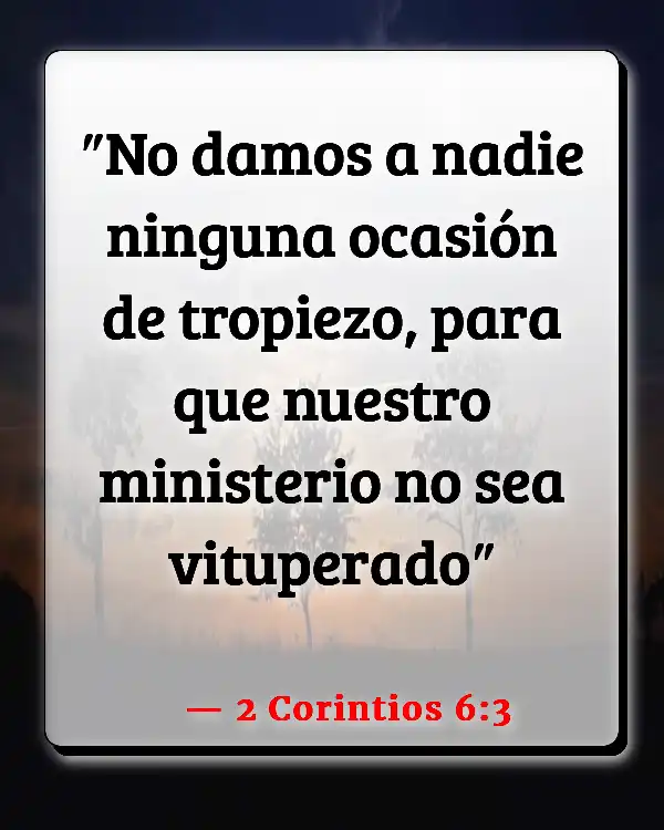 Versículos De La Biblia   	Consumo de alcohol  (2 Corintios 6:3)