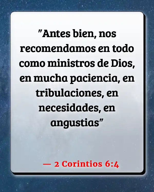 Versículos De La Biblia Siendo asertivo (2 Corintios 6:4)