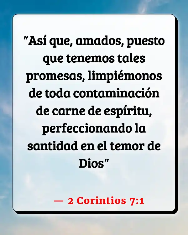 Versículos De La Biblia Nuestro cuerpo (2 Corintios 7:1)