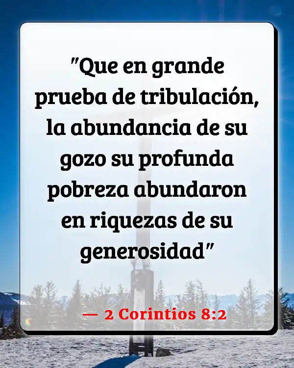 Versículos De La Biblia Abundante (2 Corintios 8:2)