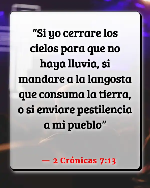 Versículos De La Biblia Pestilencia (2 Crónicas 7:13)