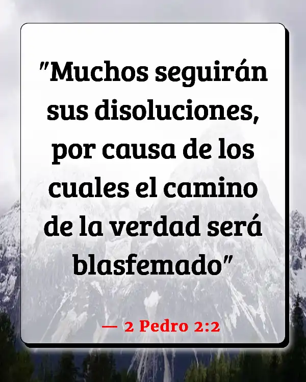 Versículos De La Biblia Cerdo (2 Pedro 2:2)
