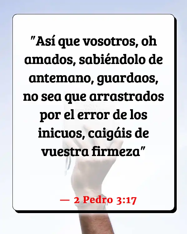 Versículos De La Biblia   	Equilibrio en la vida  (2 Pedro 3:17)