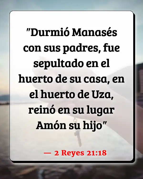 Versículos De La Biblia   	Plantando tu jardín  (2 Reyes 21:18)