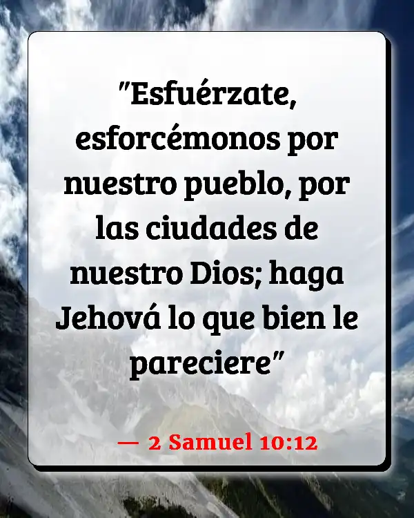 Versículos De La Biblia   	Siendo valiente  (2 Samuel 10:12)