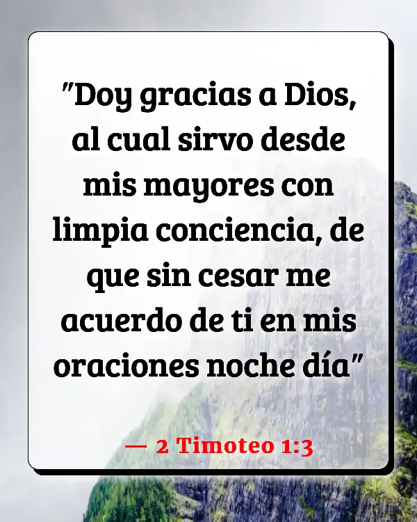 Versículos De La Biblia Parayer (2 Timoteo 1:3)
