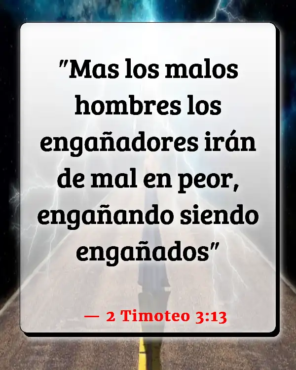 Versículos De La Biblia Vencer el mal (2 Timoteo 3:13)