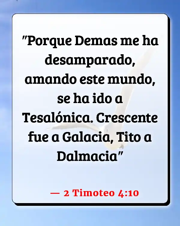 Versículos De La Biblia Ágape (2 Timoteo 4:10)