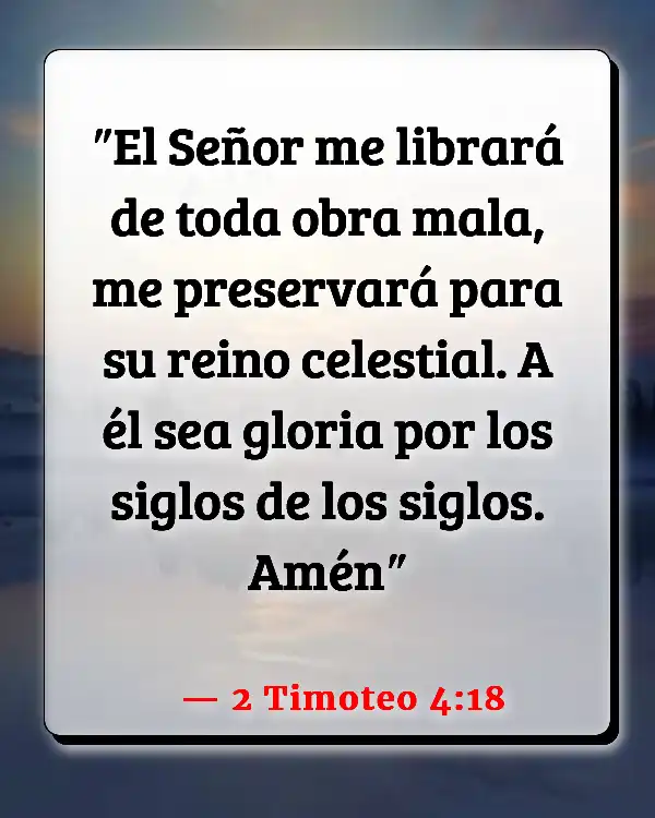 Versículos De La Biblia Preservación (2 Timoteo 4:18)