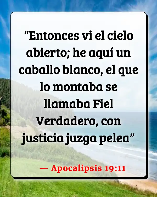 Versículos De La Biblia   	Domingo de palma  (Apocalipsis 19:11)