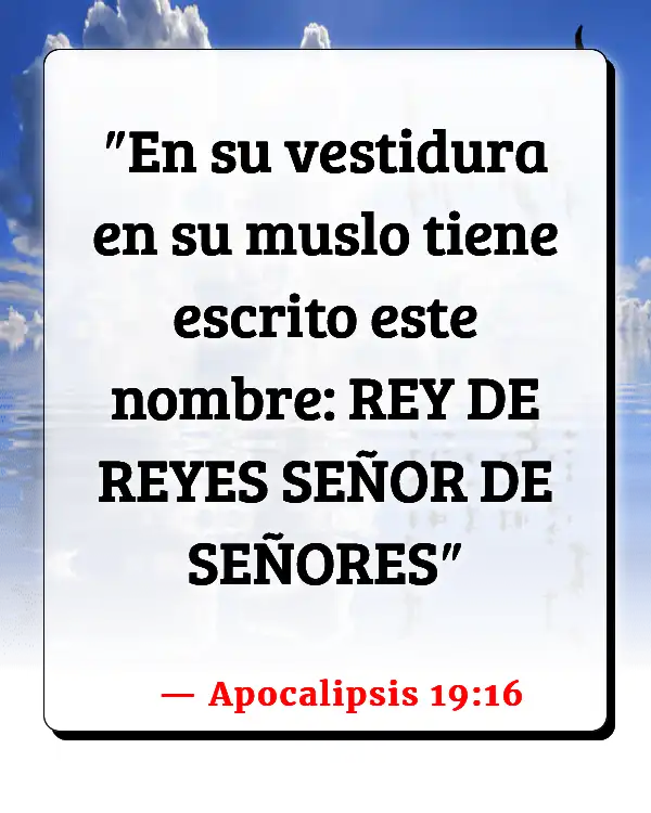 Versículos De La Biblia Nuestro cuerpo (Apocalipsis 19:16)