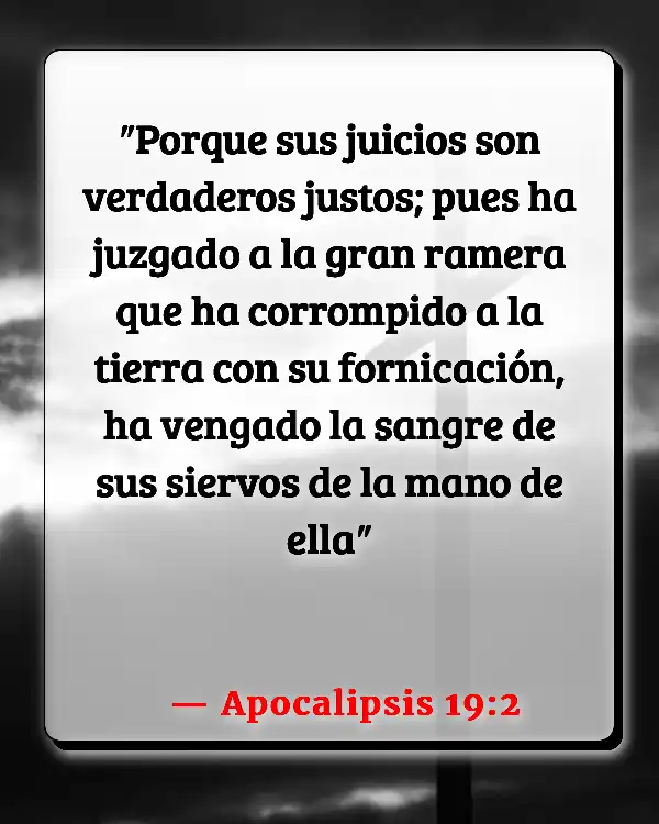 Versículos De La Biblia Acercándose a Dios (Apocalipsis 19:2)
