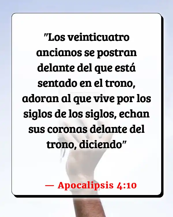 Versículos De La Biblia   	Orando a los santos  (Apocalipsis 4:10)