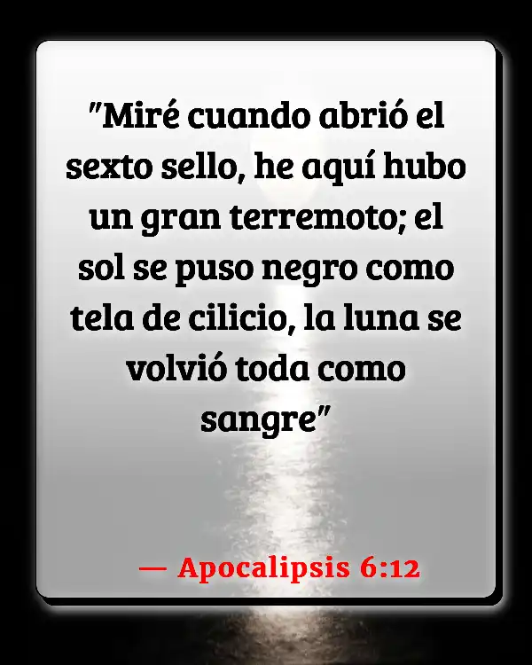 Versículos De La Biblia   	Negro  (Apocalipsis 6:12)