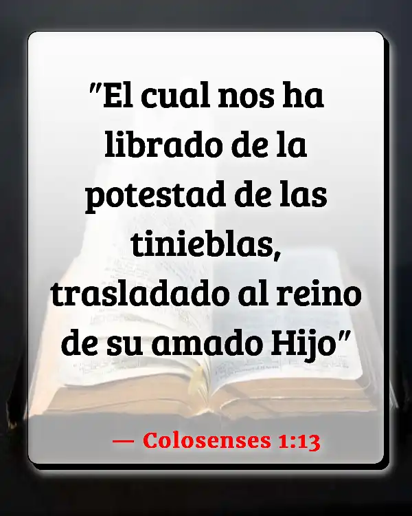 Versículos De La Biblia Indulto (Colosenses 1:13)