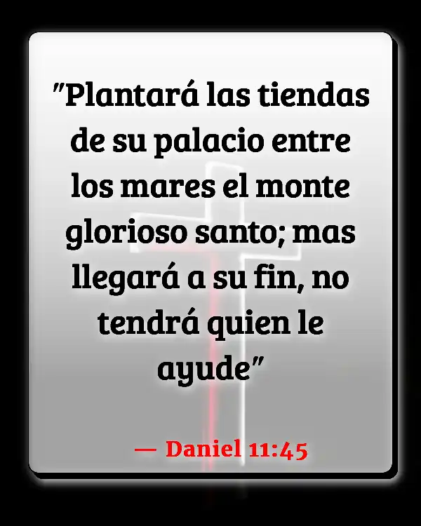 Versículos De La Biblia Paz en el Medio Oriente (Daniel 11:45)