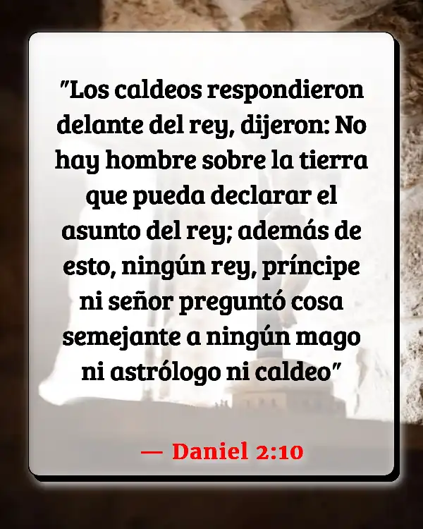 Versículos De La Biblia Adivinos (Daniel 2:10)