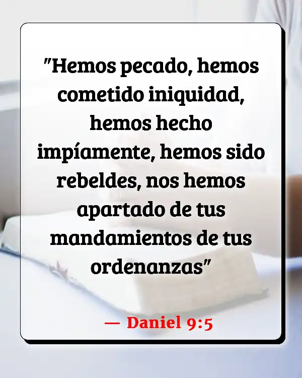 Versículos De La Biblia   	Normas  (Daniel 9:5)