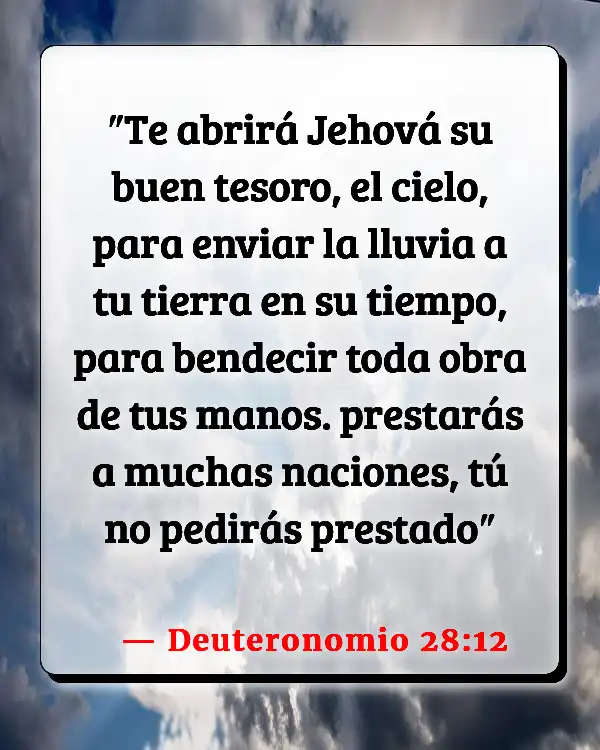 Versículos De La Biblia Vida abundante (Deuteronomio 28:12)