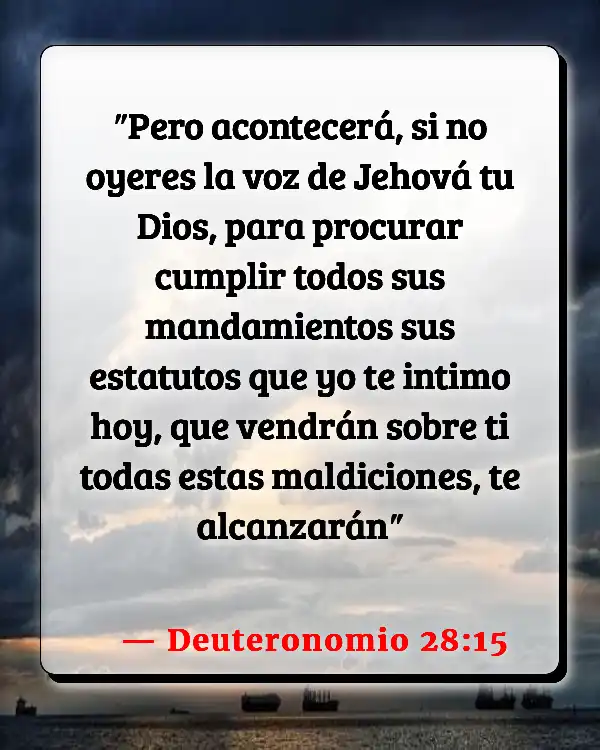 Versículos De La Biblia   	59 Versículos De La Biblia Ser ignorado  (Deuteronomio 28:15)