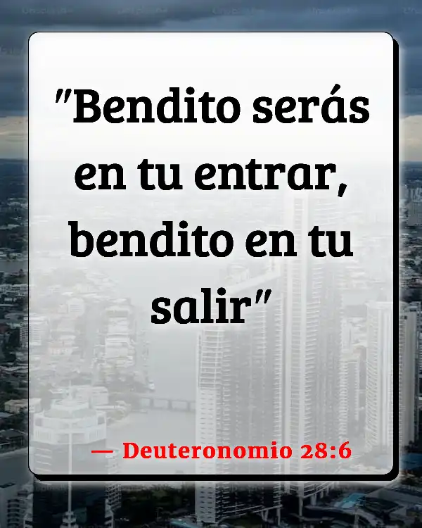 Versículos De La Biblia Ser propietario de una casa (Deuteronomio 28:6)