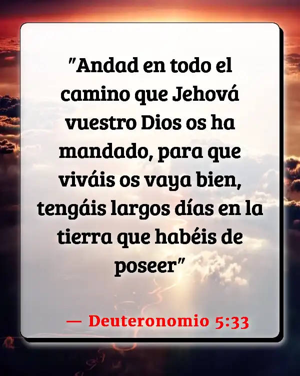 Versículos De La Biblia Ser propietario de una casa (Deuteronomio 5:33)