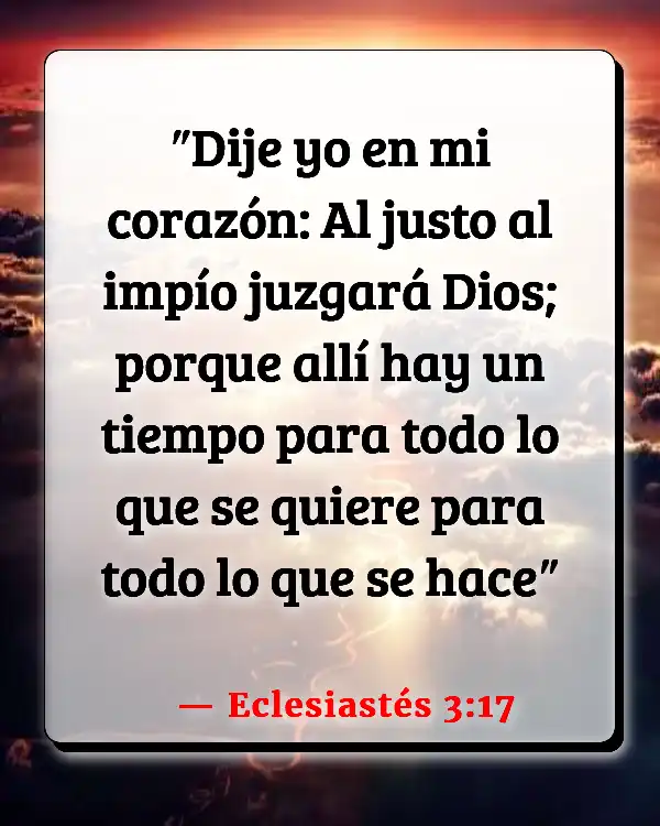 Versículos De La Biblia Ganancia (Eclesiastés 3:17)