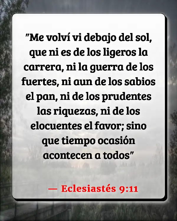 Versículos De La Biblia   	Atleta  (Eclesiastés 9:11)
