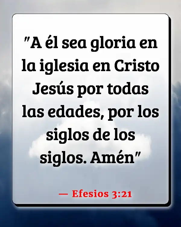 Versículos De La Biblia Mesas de billar en la iglesia (Efesios 3:21)