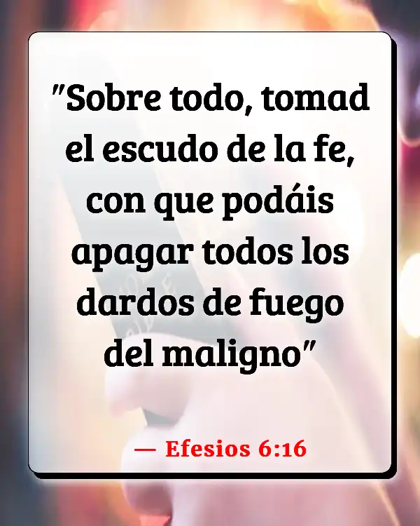 Versículos De La Biblia Paz, amor y fe. (Efesios 6:16)