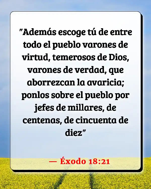 Versículos De La Biblia Matemáticas (Éxodo 18:21)