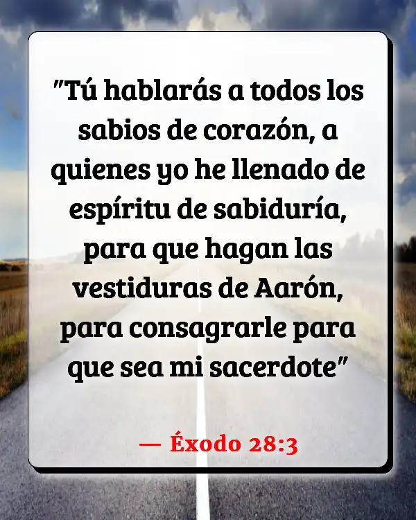 Versículos De La Biblia Capacidad (Éxodo 28:3)