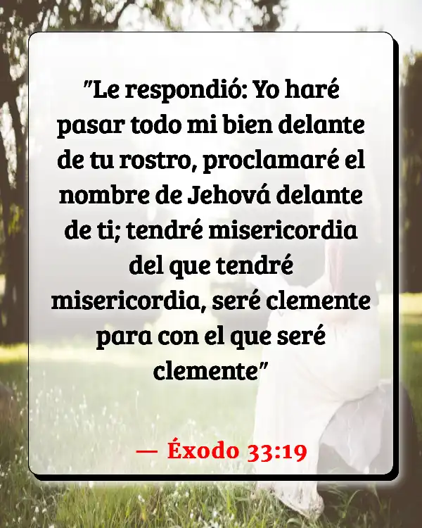 Versículos De La Biblia Predestinado (Éxodo 33:19)